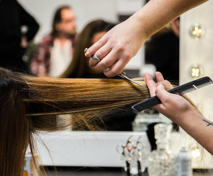 Precision haircut at RH Salon in Aventura, FL
