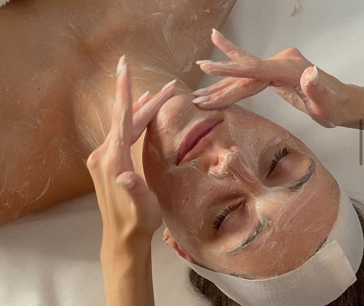 Facial treatment at RH Beauty